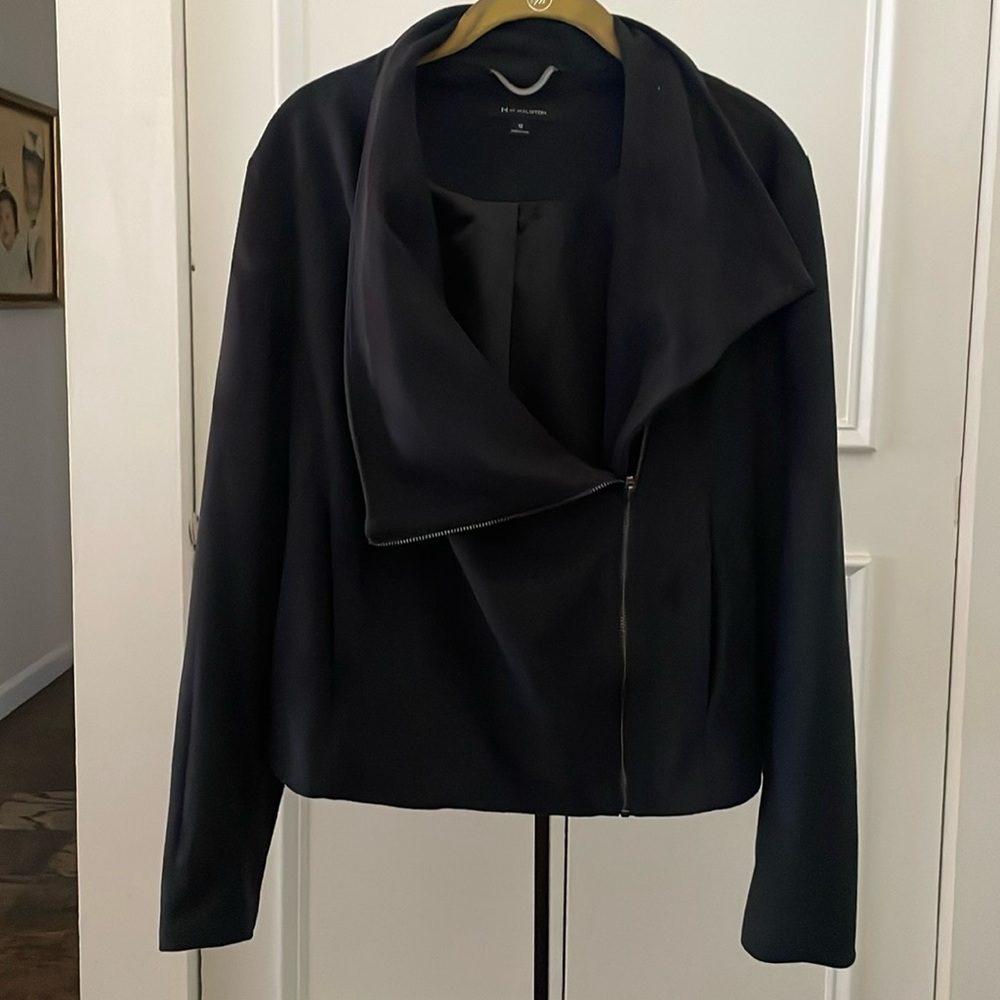 H Halston faux suede jacket